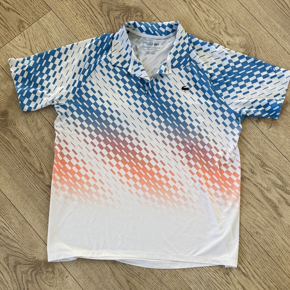 Lacoste Jokovic tennis polo XL